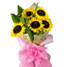5 Sunflowers Bouquet