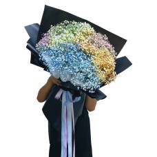 Unicorn Baby's Breath Black Label Giant Bouquet