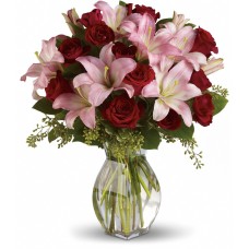 Romantic Roses & Lilies Bouquet