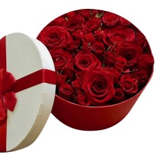Roses Round Box