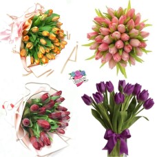 Customizable Tulips Bouquet (IMPORTED FROM HOLLAND)