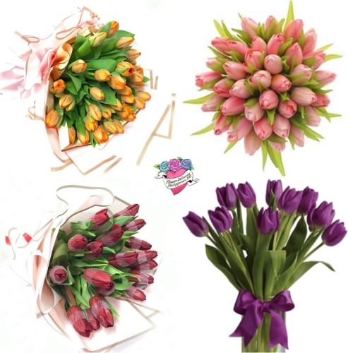 Customizable Tulips Bouquet (IMPORTED FROM HOLLAND)
