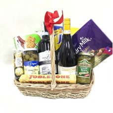 Italian & French Wine Deli Basket