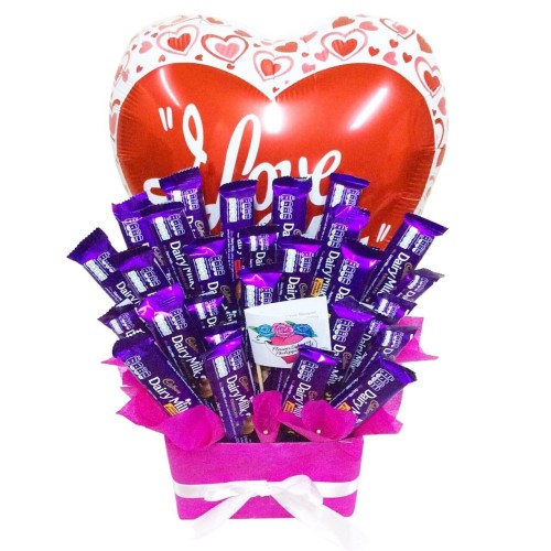 I Love Cadbury Candy Bouquet