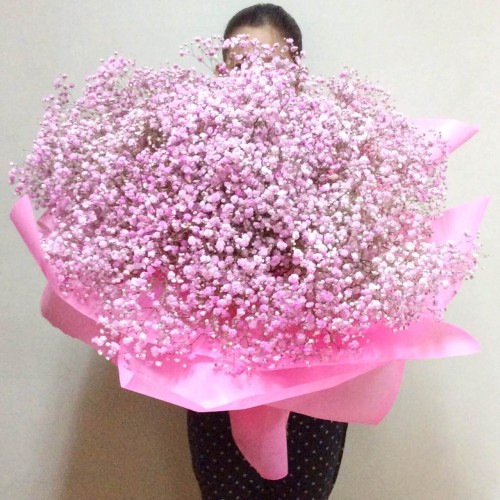 Pink & White Million Star Giant Bouquet