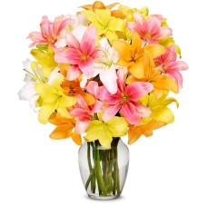 Oriental Lilies Grand Bouquet