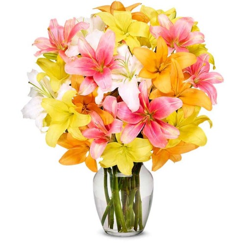 Oriental Lilies Grand Bouquet