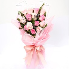 14 Mixed Roses Bouquet (Standard)