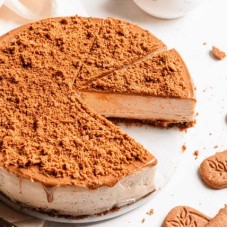 Crunchy Speculoos Cheesecake
