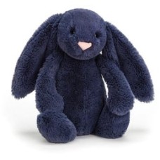Bashful Navy Bunny Medium