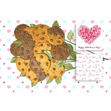 Happy Valentine's Day Cookie Bouquets (12 cookies)