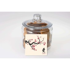 Cherry Blossom Love Cookie Jar (12 cookies)