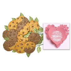 I Love Every Moment Cookie Flower Bouquet (12 cookies)