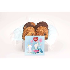 Rabbits in Love Cookie Gift Box (24 cookies)