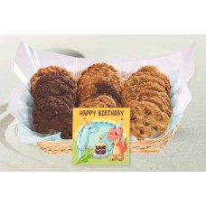 A Very Dinosaur Birthday Gift Basket (24 cookies)