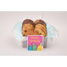 Cute Cookie Monster'S Birthday Gift Box (24 cookies)