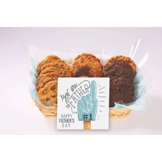 You are the #1 Father Gift Basket (12 cookies)