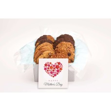 Happy Mother's Day Flower Heart Gift Box (24 cookies)