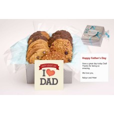 I Love Dad Cookie Gift Box (24 cookies)