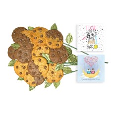 I Love You To The Moon Cookie Bouquet (12 cookies)