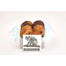 Happy Father's Day Koalas Cookie Gift Box (24 cookies)