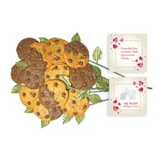 My Heart Belongs To You Cookie Bouquet (12 cookies)