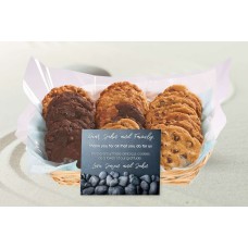 Stones And Stillness Thank You Cookie Basket (12 cookies)