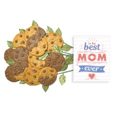 To The Best Mom Ever Cookie Gift Bouquet (18 cookies)