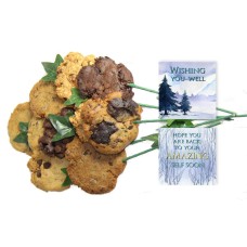 Wishing You Well Cookie Bouquet (12 cookies)