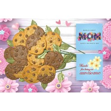 World's Best Mom Cookie Gift Bouquet (12 cookies)