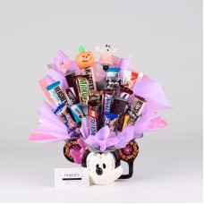 Catrina Minnie Mouse Candy Bouquet
