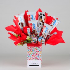 Candy Bouquet with Kinder Chocolates