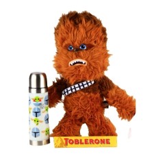 Chewbacca con Termo de Star Wars y Toblerone