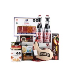 Tinto de Verano with Charcuterie and Imported Cheeses Gift Box