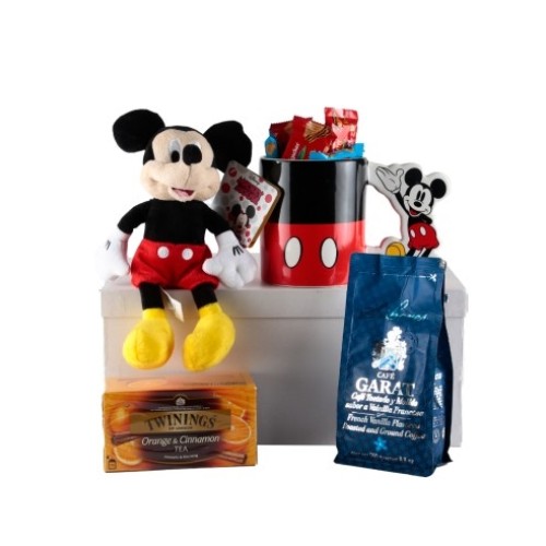 Large Mickey Mouse Mug with Gourmet Coffee