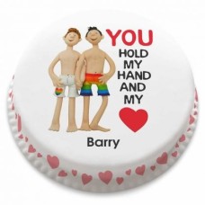 hold my heart cake (medium cake (servers 18-25))