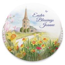 watercolour church cake (Large (serves 40-55))