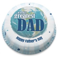 World's greatest DAD cake (letterbox gift cake (serves 2-4))