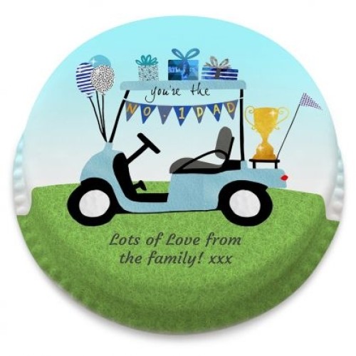 Golf Buggy Cake (Medium Cake (Serves 18-25))