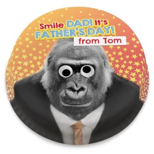 Gorilla Dad Cake (letterbox gift cake (serves 2-4))