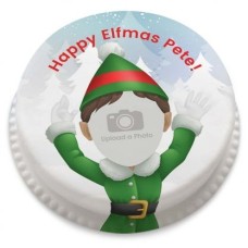 elf yourself photo cake (Serves 2-4)