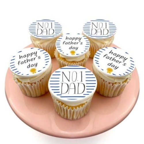 Blue No.1 Cupcakes