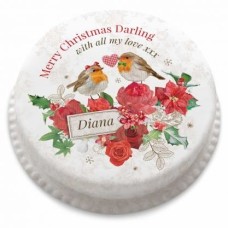 robin roses cake (Serves 10-12)