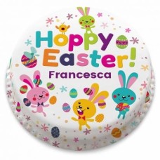 hoppy easter! Cake (small party cake(serves 10-12))