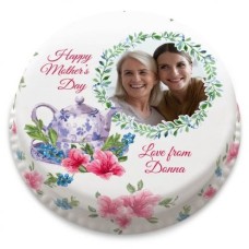 Teapot Photo Cake (small party cake (serves 10-12))