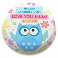 Mummy Owl Cake (medium cake (serves 18-25))