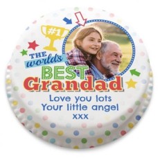 Best Grandad Photo Cake (letterbox gift cake (serves 2-4))
