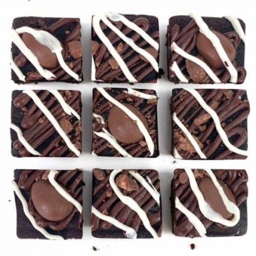 limited edition mini daim egg brownies