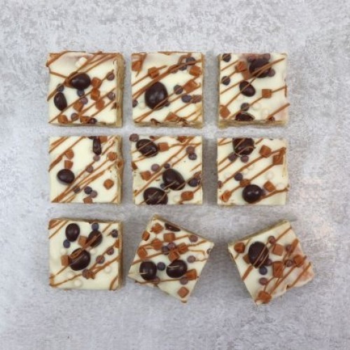 Coffee & Caramel Blondies
