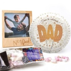 Photo Dad Cake Gift Set